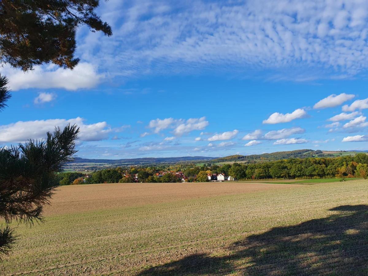Ferienwohnung Am See Dillich - Eigener Garten - Ruhige Lage - Natur Vor Der Haustuer Borken  Exterior foto